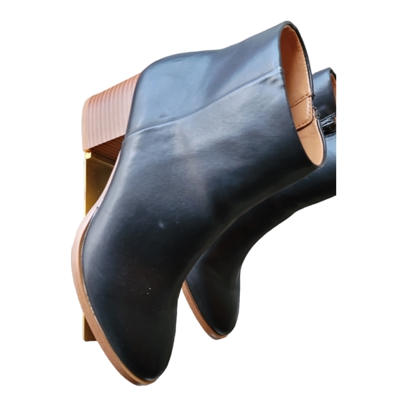 💗 Jcrew Leather Boots 3 1/2 Inches - Picture 4 of 11